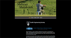 Desktop Screenshot of mehranmalakouti.com