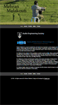Mobile Screenshot of mehranmalakouti.com
